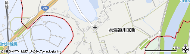茨城県常総市水海道川又町301周辺の地図
