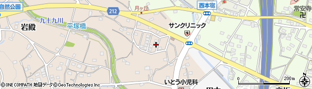 埼玉県東松山市岩殿30周辺の地図