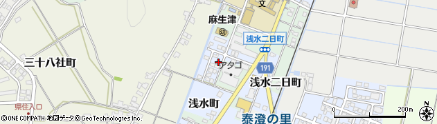 福井県福井市真木町131周辺の地図