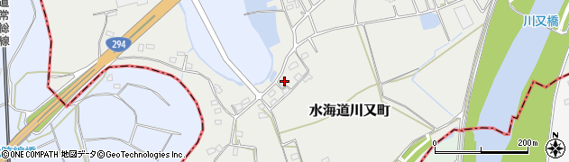 茨城県常総市水海道川又町304周辺の地図