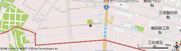 埼玉県北葛飾郡杉戸町本郷周辺の地図