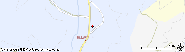 八王子社周辺の地図