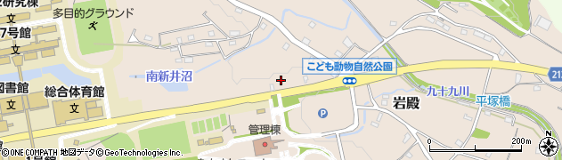 埼玉県東松山市岩殿638周辺の地図