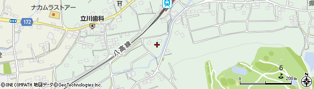 埼玉県ときがわ町（比企郡）番匠周辺の地図