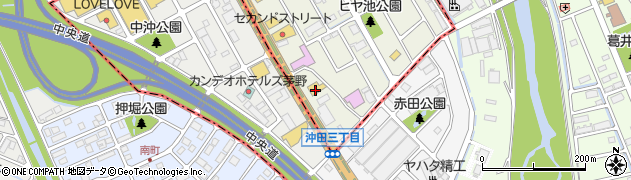 甲信マツダ諏訪店周辺の地図