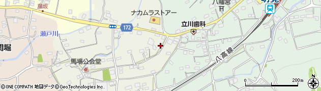 埼玉県比企郡ときがわ町馬場49周辺の地図