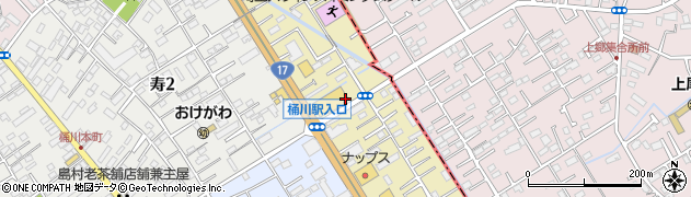 マミークリーニング・ゴトー　桶川店周辺の地図