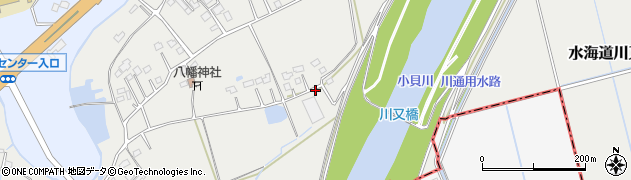 茨城県常総市水海道川又町丙周辺の地図
