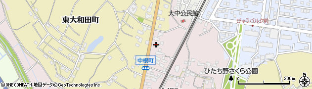 茨城県南植木センター周辺の地図