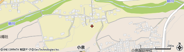長野県茅野市豊平下古田7571周辺の地図