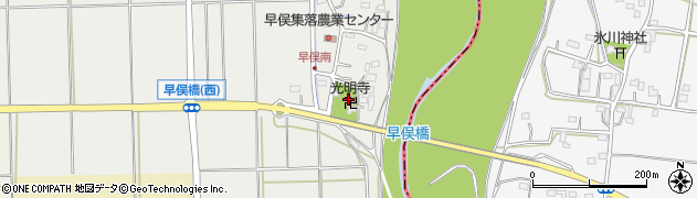埼玉県東松山市早俣451周辺の地図