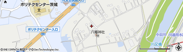 茨城県常総市水海道川又町449周辺の地図