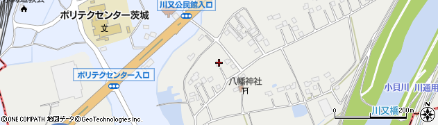 茨城県常総市水海道川又町452周辺の地図