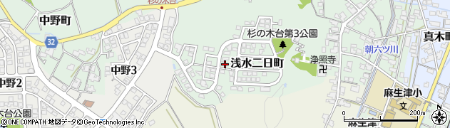 福井県福井市浅水二日町803 住所一覧から地図を検索