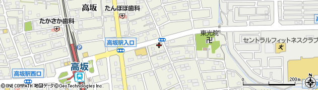 高坂郵便局 ＡＴＭ周辺の地図