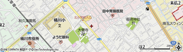 埼玉県　圧送技能士会周辺の地図