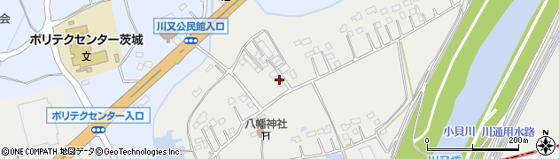 茨城県常総市水海道川又町440-1周辺の地図
