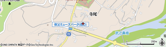 埼玉県秩父市寺尾3955周辺の地図