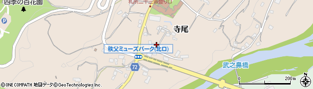 埼玉県秩父市寺尾3956周辺の地図