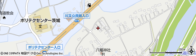 茨城県常総市水海道川又町442-3周辺の地図