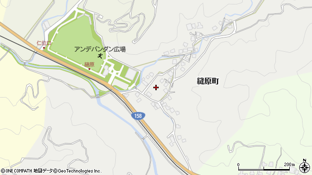 〒910-2335 福井県福井市縫原町の地図