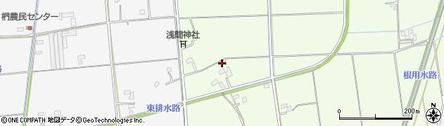 埼玉県春日部市小平554周辺の地図