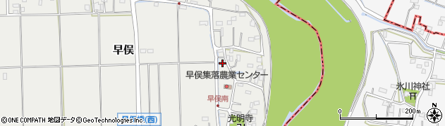 埼玉県東松山市早俣472周辺の地図