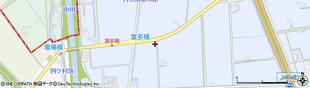 埼玉県春日部市立野888周辺の地図