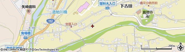 長野県茅野市豊平下古田6521周辺の地図