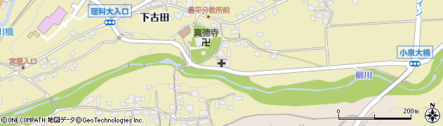 長野県茅野市豊平下古田6665周辺の地図