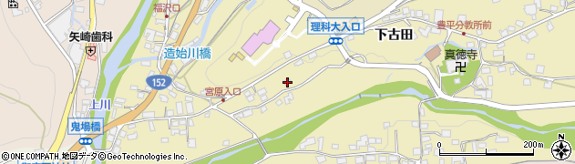 長野県茅野市豊平下古田6518周辺の地図