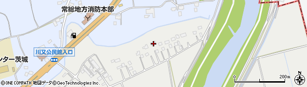 茨城県常総市水海道川又町418周辺の地図