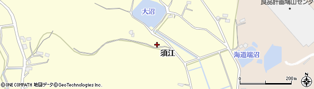 埼玉県比企郡鳩山町須江691周辺の地図