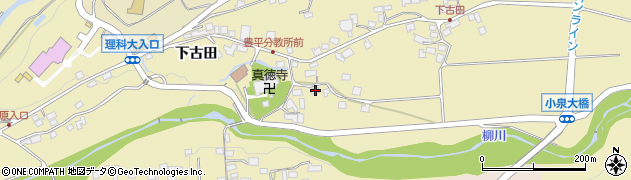 長野県茅野市豊平下古田6633周辺の地図