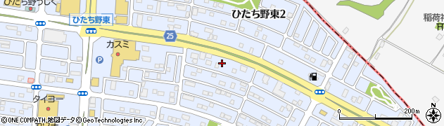 茨城県牛久市ひたち野東4丁目7周辺の地図