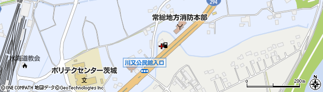 茨城県常総市水海道川又町498周辺の地図