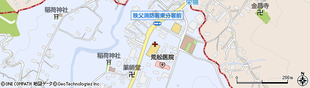 株式会社ヤオヨシ　横瀬店周辺の地図