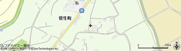 茨城県常総市菅生町3459周辺の地図