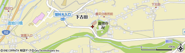 長野県茅野市豊平下古田6617周辺の地図