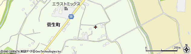 茨城県常総市菅生町3469周辺の地図