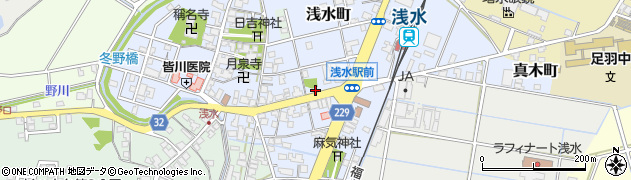 加藤紅進堂表具店周辺の地図
