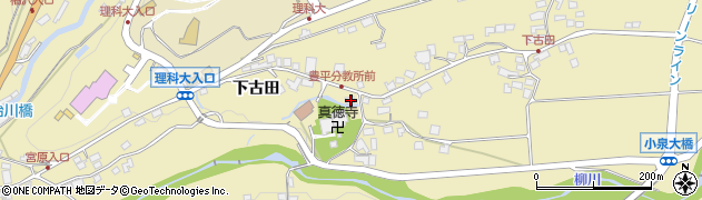 長野県茅野市豊平下古田6575周辺の地図