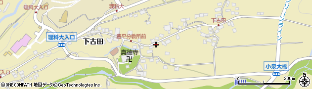 長野県茅野市豊平下古田6607周辺の地図
