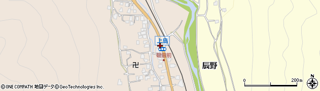 上島周辺の地図