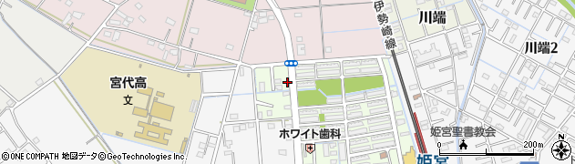 姫宮(C)駐車場周辺の地図