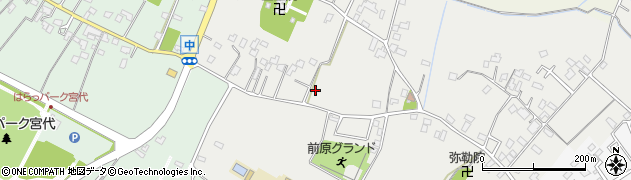 埼玉県宮代町（南埼玉郡）中周辺の地図