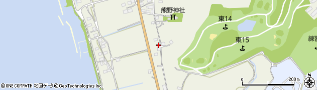 茨城県行方市島並362周辺の地図