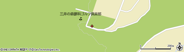 三井の森蓼科ゴルフ倶楽部周辺の地図