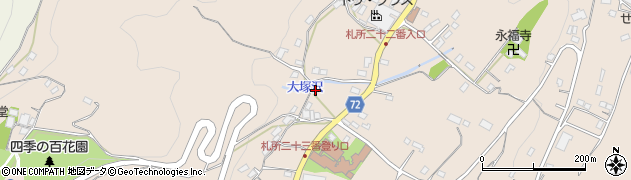 埼玉県秩父市寺尾3554周辺の地図