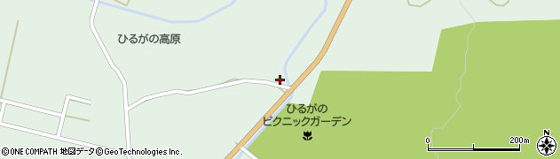 岐阜県郡上市高鷲町ひるがの周辺の地図